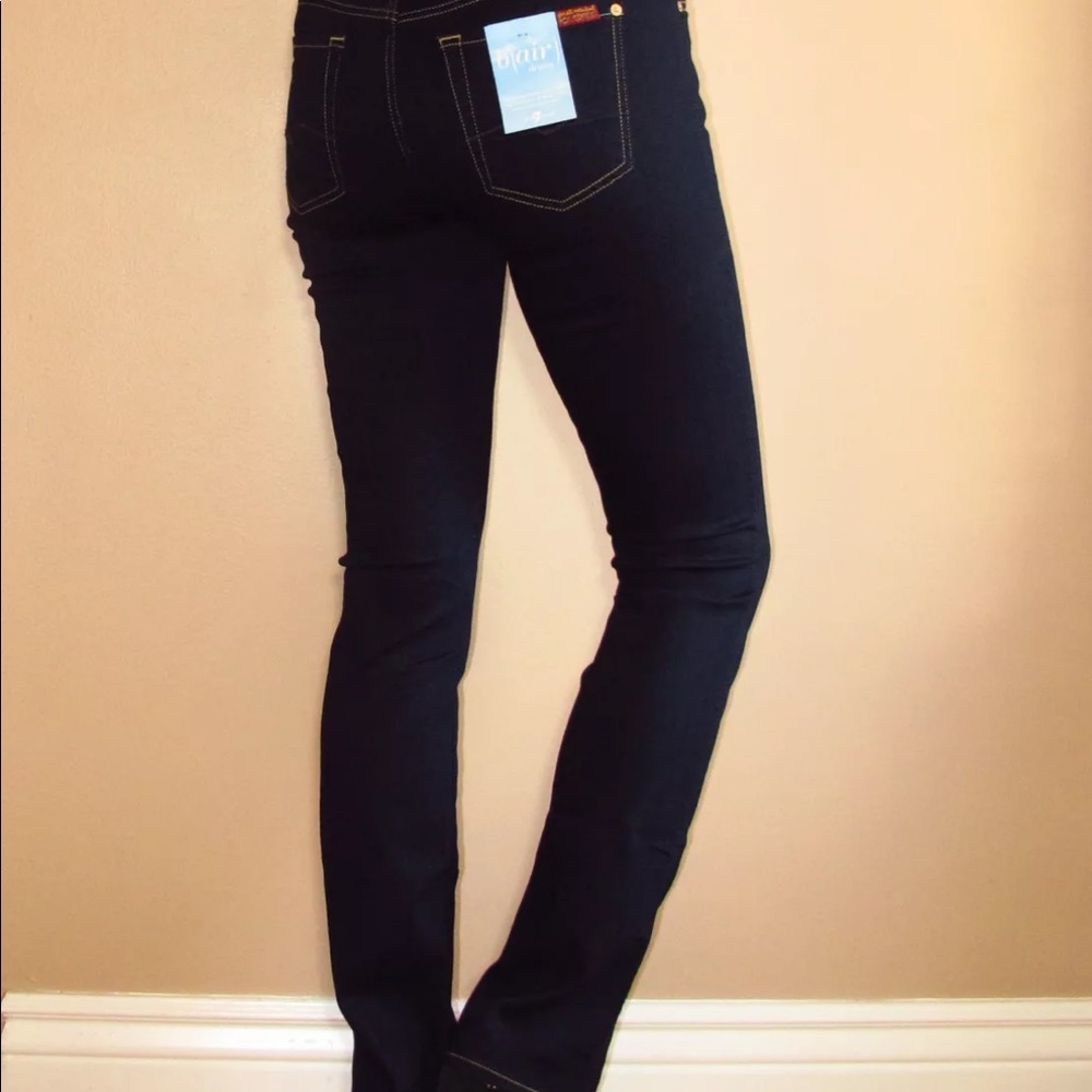 7 For All Mankind Kimmie B(air) High Waist Jeans - Picture 7 of 8